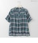 マドラスチェックシアーブラウス  [61713855]natural mist
