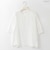スカラップヘムコットンレースブラウス  [30113701]natural mist
