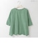 スカラップヘムコットンレースブラウス  [30113701]natural mist