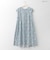 コットンリネンフラワープリントワンピース  [41716391]natural mist