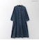【洗える】バックティアードデニムデザインワンピース  [71216413]natural mist