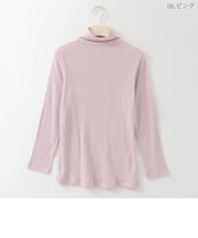 【日本製】ハイネックストレッチプルオーバー  [70211671]natural mist