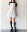 ショートニット×キャミワンピースセット