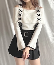 レーシングオフショルニット