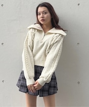 モールレーシングニット