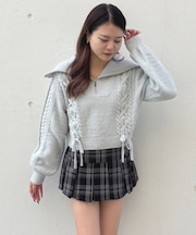 モールレーシングニット