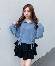 モールレーシングニット