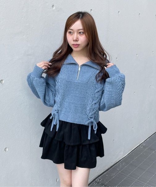 モールレーシングニット