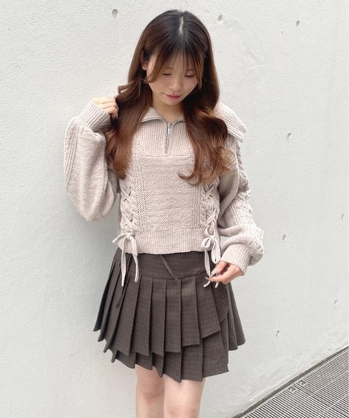 モールレーシングニット