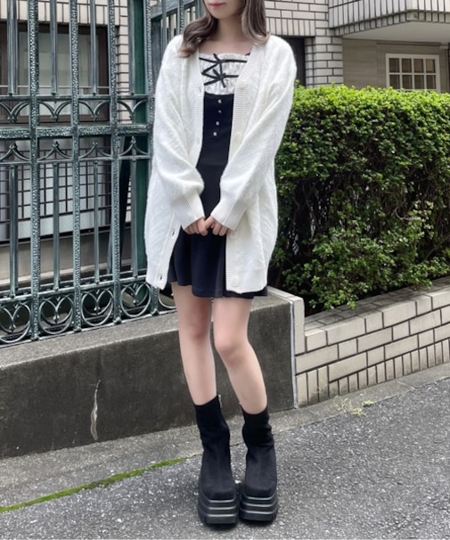 ２wayチュニックニット