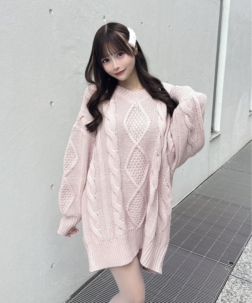 FOXEY バックリボンニットワンピース バックリボンニットワンピース｜ワンウェイの通販｜&mall（アンド