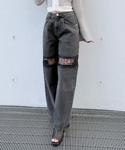 レーススイッチングデニム