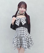 リボンアンサンブルワンピース