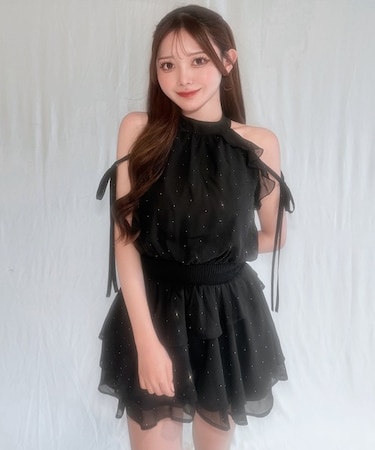 アメスリフリルミニワンピース