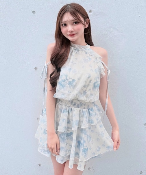 アメスリフリルミニワンピース