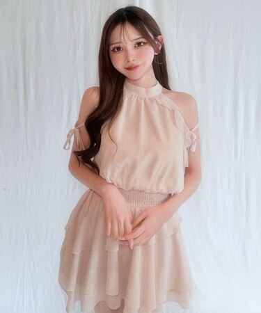 アメスリフリルミニワンピース