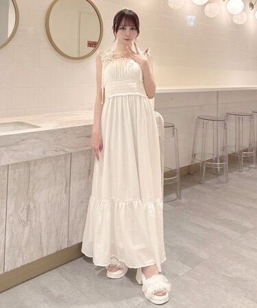 ２wayロングキャミワンピース