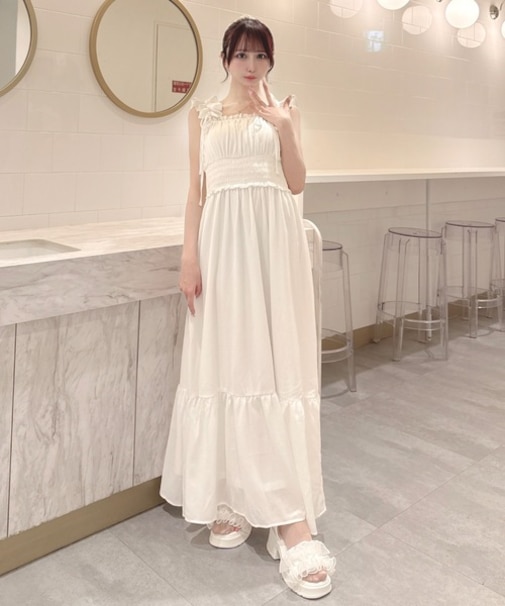 ２wayロングキャミワンピース