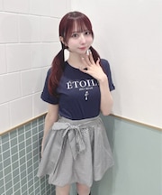 バックリボンTシャツ