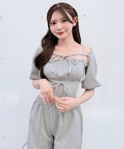 スエットベアキャミボレロセット