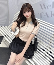 ダブルカラーポロニット