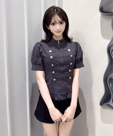 ナポレオンパフスリーブブラウス