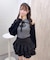 フェザーボレロアンサンブルカーデ