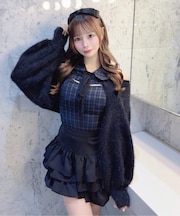 フェザーボレロアンサンブルカーデ