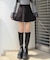 ボックスプリーツスカート