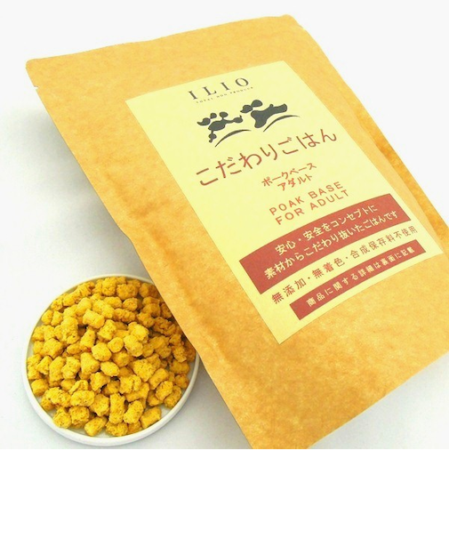 【安全無添加】ILIOこだわりごはん ポークアダルト400g / 自然素材100％の国産プレミアムドッグフード 