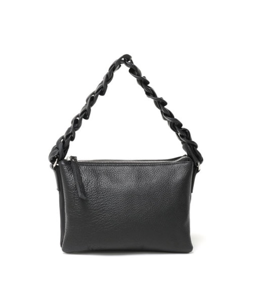 アクリルチェーンつき本革2WAYミニバッグ