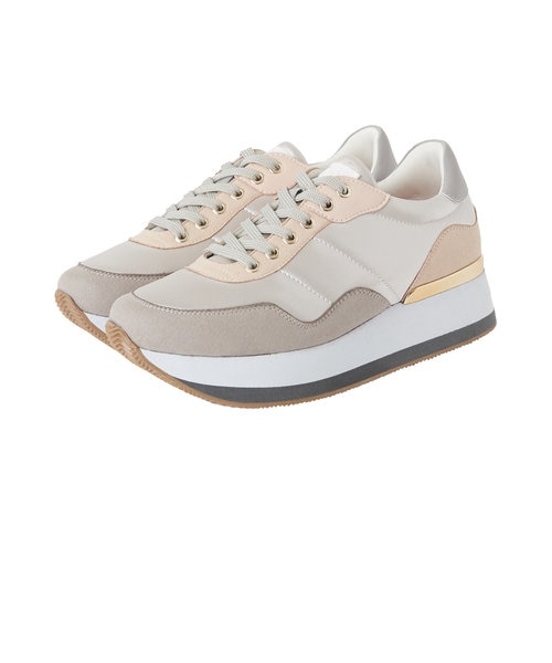 【美品】+diana サテン×シルキー クラシックスニーカー 23cm 黒 サテン×シルキー クラシックスニーカー｜アルテミスバイダイアナ