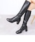 つま先切り替えストレッチロングブーツ