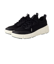 【軽量・撥水加工】ビジュー付きニットスニーカー