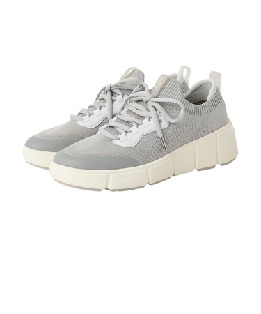 【軽量・撥水加工】ビジュー付きニットスニーカー