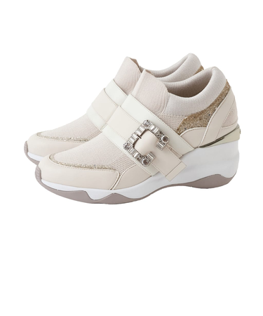 【撥水加工】ヒールアップスリッポンスニーカー