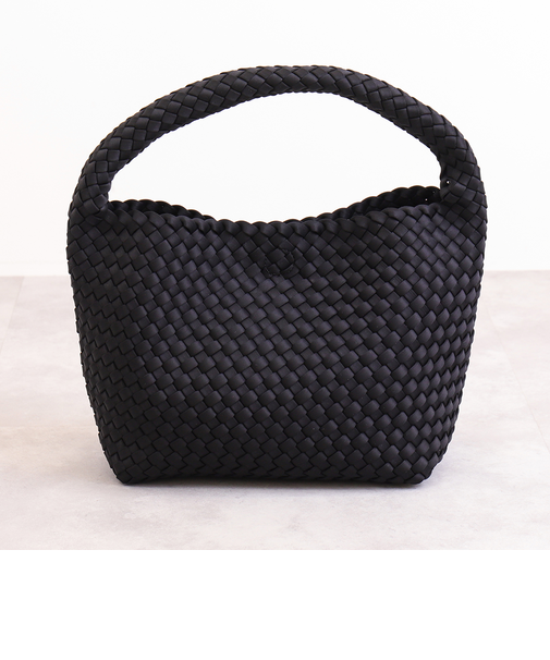 インナーポーチ付属ナイロンメッシュワンハンドルバッグ