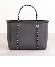 ポーチ付き　ショルダーベルト付属2WAYネオプレントートバッグ