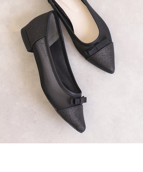 別注】＜repetto(レペット)＞∴MANONマノン シルバーレザーバレー