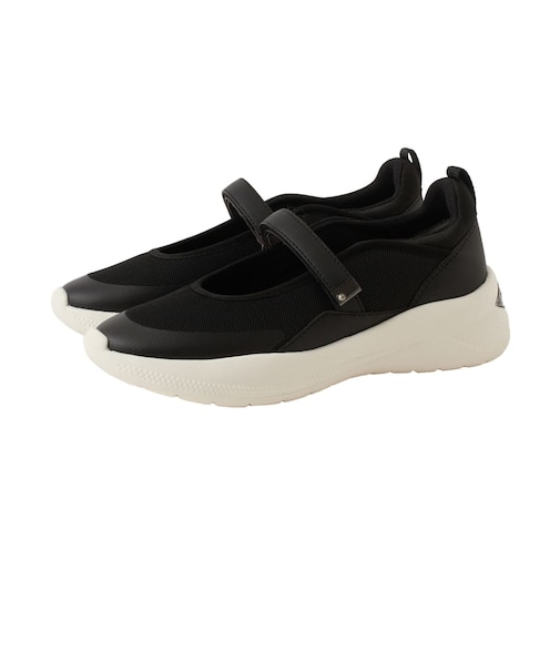 【軽量】メリージェーンストラップスニーカー