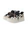 【軽量】リボンアクセサリー付き 厚底スニーカー