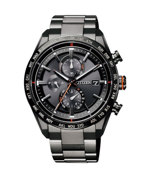 CITIZEN シチズン　ACT Line Black Titanium <br>AT8185-62Eアテッサ