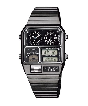 CITIZEN レコードレーベル ANA-DIGI TEMP アナデジテンプ JG2105-93E<br>シチズン