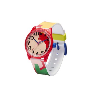 Q&Q Smile Solar×鈴木マサルコラボモデル第3弾〈40mm〉R01A-513VK