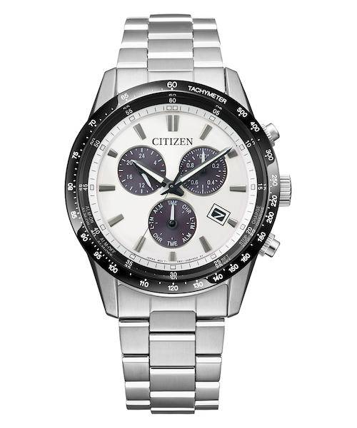 CITIZEN　シチズン　ブラック　ホワイト　エコドライブ　電波ソーラー　腕時計 CITIZEN COLLECTION CB0294-54E NIGHT COLOUR EDITION エコ・ドライブ