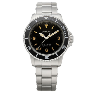 OUTLINE アウトライン  ブラックダイバー　YK20252-2BK
