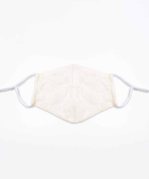 総レース布マスク【結婚式】【パーティー】【フォーマル】【セレモニー】