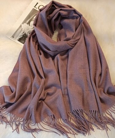 ストール リバーシブル 大判 厚手 ショール マフラー 