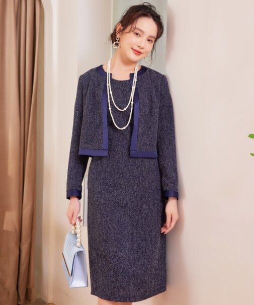 レディースフォーマル フォーマルワンピース ジャケット 