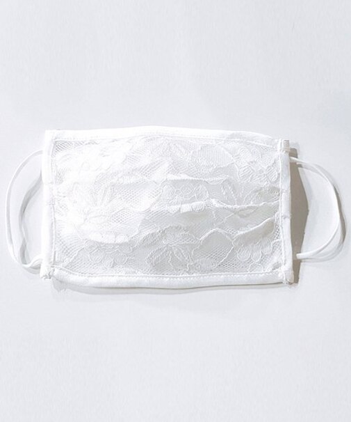 不織布マスク用レースカバー【結婚式】【パーティー】【フォーマル】【セレモニー】